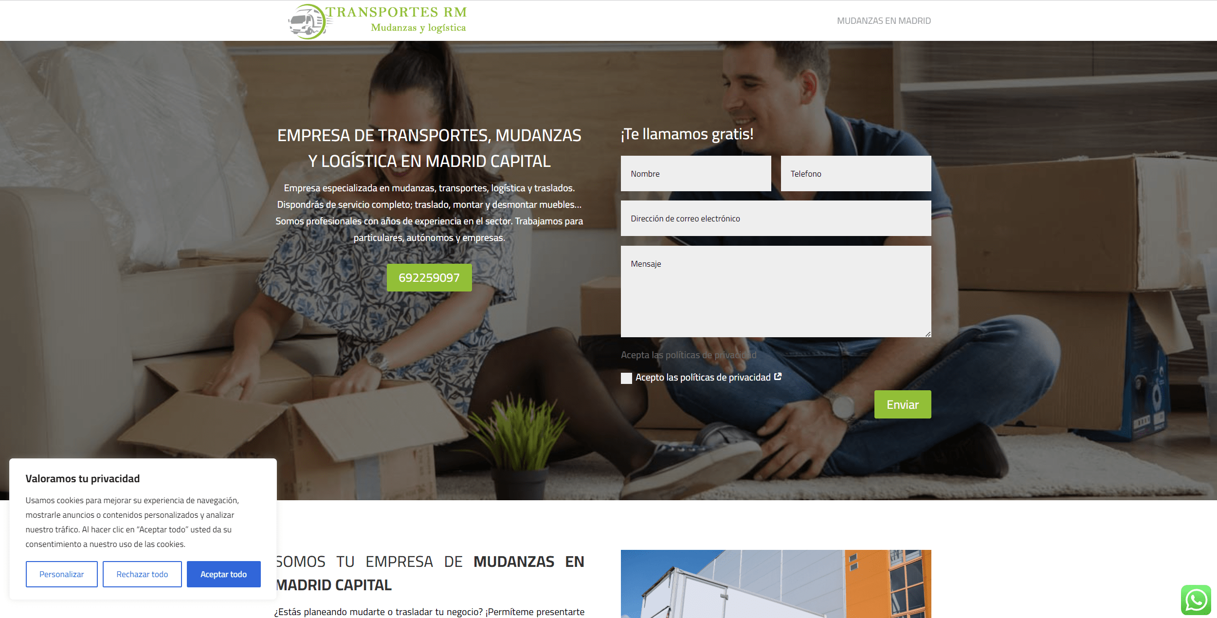 transportesRM Diseño GadgetKado